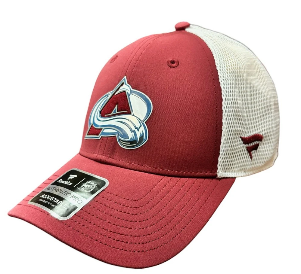 NHL Hat Authentic Pro Structured Adjustable Rink Avalanche