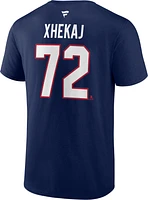 NHL Player T-Shirt Authentic Stack Arber Xhekaj Canadiens (Navy)