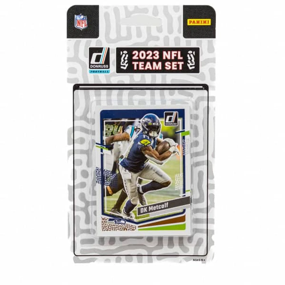 NFL 2023 Panini Trading Cards Donruss Team Set Seahawks