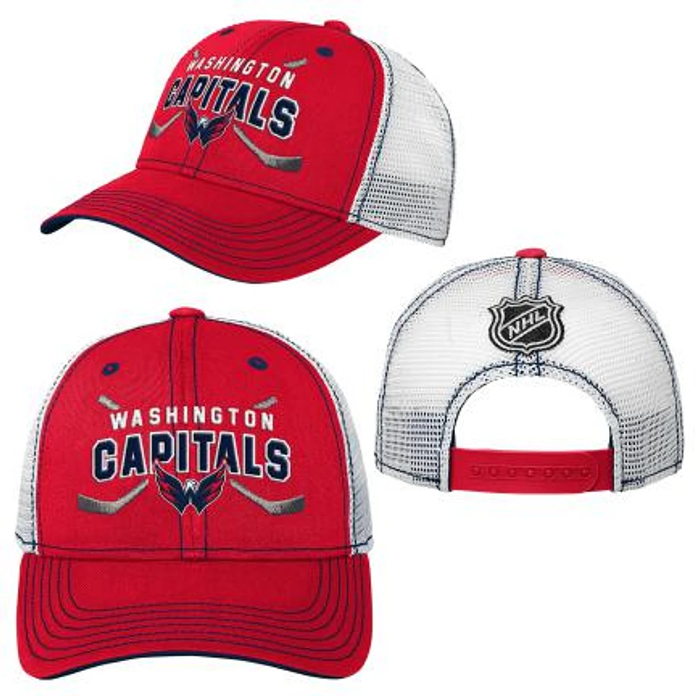 NHL Youth Hat Mesh Lockup Capitals