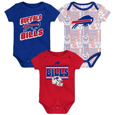 NFL 3pc Onesie Set Sunday Comic Bills