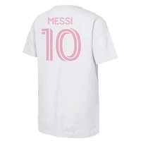 MLS Youth Player T-Shirt Alternate (White) Lionel Messi Inter Miami CF