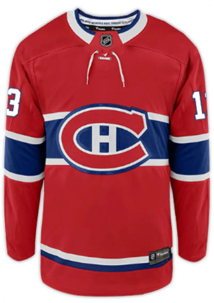 NHL Youth Player Premier Jersey Home #13 Cole Caufield Canadiens