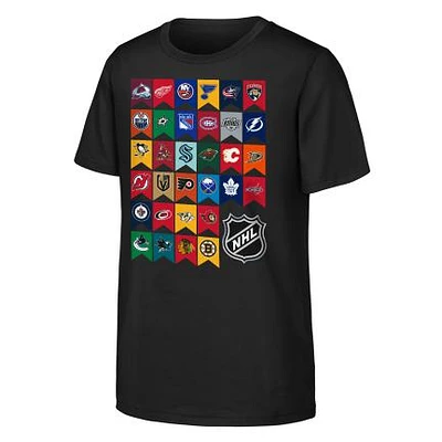 NHL Youth T-Shirt Logo All Teams