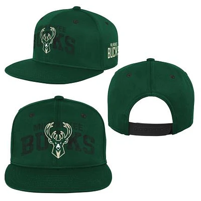 NBA Youth Hat Snapback Collegiate Arch Bucks