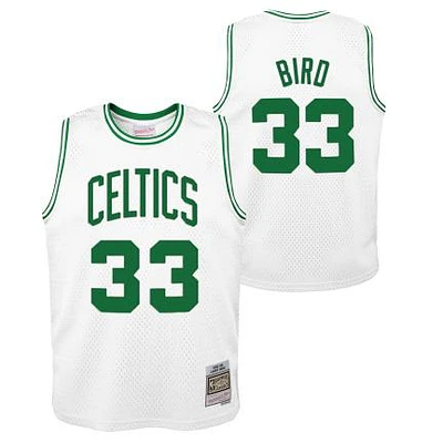 NBA Youth Hardwood Classics Player 1985-86 Swingman Jersey Larry Bird Celtics (White)