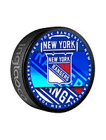 NHL Puck Souvenir Collector Medallion Rangers