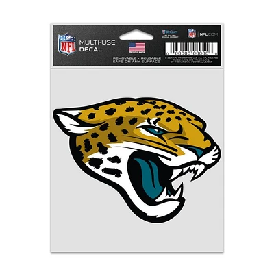 NFL Multi Use Decal 3.75x5 Logo Jaguars