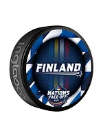 NHL 4 Nations Face-Off Souvenir Collectors Puck Team Finland