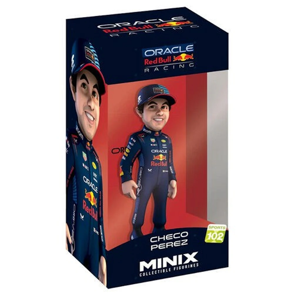 Formula One MINIX Collectible Figurine Sergio Perez Oracle Red Bull Racing #102