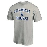 MLB T-Shirt Heart & Soul Heather Grey Dodgers