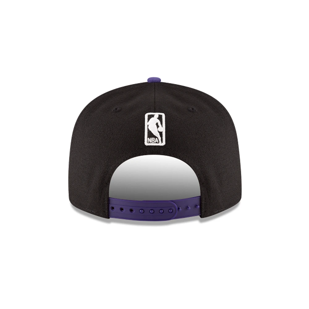 NBA Hat 950 Basic Snapback Two Tone Black and Purple Lakers