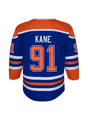 NHL Youth Player Premier Jersey Home Evander Frank Kane Oilers