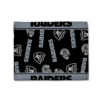 NFL Canvas Trifold Wallet Raiders