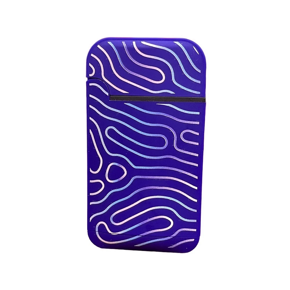 Zengaz Model ZL-12 Jet Lighter Blue Labyrinth