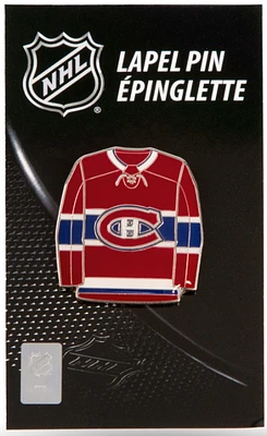 NHL Lapel Pin Jersey Home Canadiens