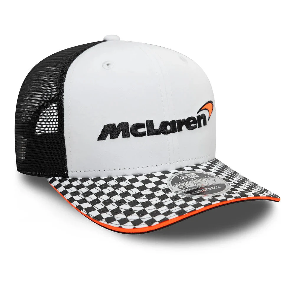 F1 Hat 950 Trucker Snapback Checked Visor McLaren Racing