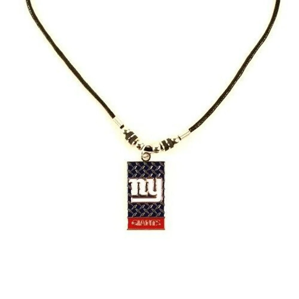 NFL Necklace Diamond Plate Giants