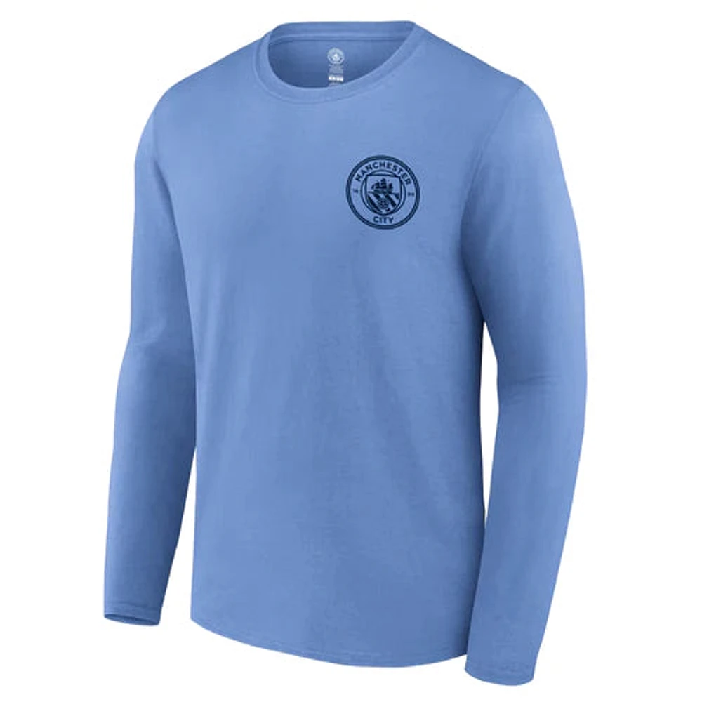 EPL Long Sleeve Shirt Stadium Manchester City FC (Powder Blue)