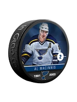 NHL Alumni Player Puck Al MacInnis Blues