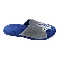 NHL Slippers Big Logo Maple Leafs