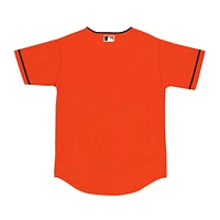 MLB Youth Jersey Blank Alt Orange Marlins