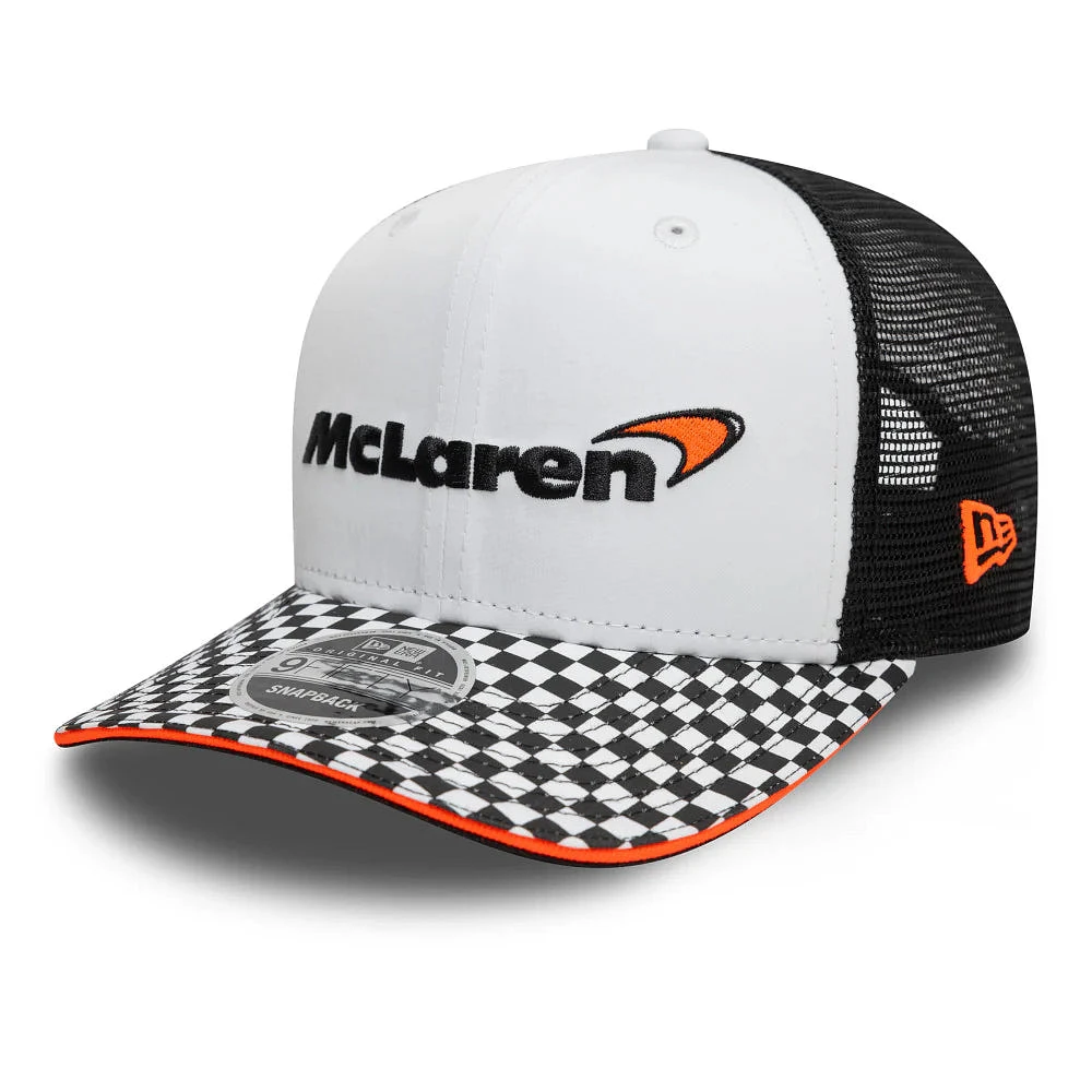 F1 Hat 950 Trucker Snapback Checked Visor McLaren Racing