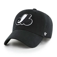 MLB Hat Clean Up Black and White Expos