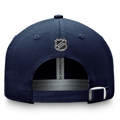 NHL Hat Authentic Pro Prime Graphic Unstructured Blue Jackets