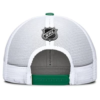 NHL Hat Structured Adjustable Trucker Authentic Pro Rink Side 6 2025 Canucks