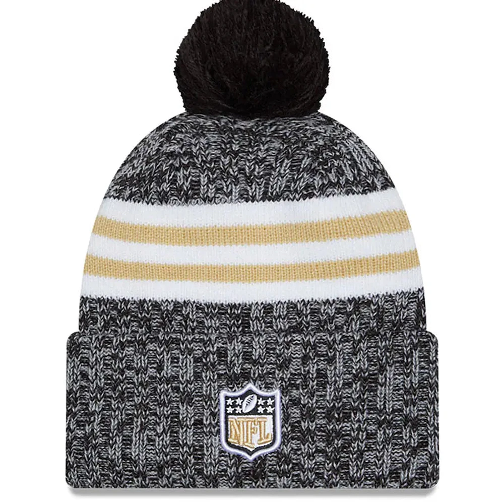 NFL Youth Knit Hat 2023 Sport Black Saints