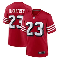 NFL Player Game Jersey Alt Scarlet Christian McCaffrey 49ers