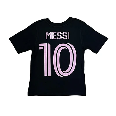 MLS Kids Player T-Shirt Away (Black) Lionel Messi Inter Miami CF