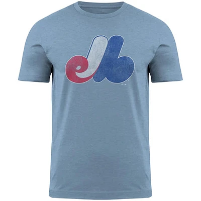 MLB T-Shirt Distressed Heathered Expos