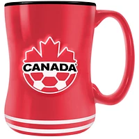 Canadian Soccer Association Coffee Mug Sculpted Relief Team Canada