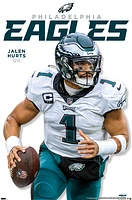 NFL Player Wall Poster Jalen Hurts Eagles