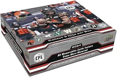 CFL Upper Deck 2024 Trading Cards Hobby (Whole Box)