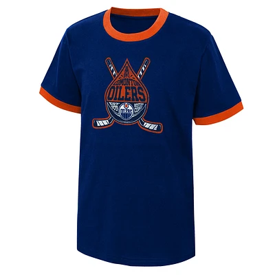 NHL Youth T-Shirt Crew Neck Ice City Oilers