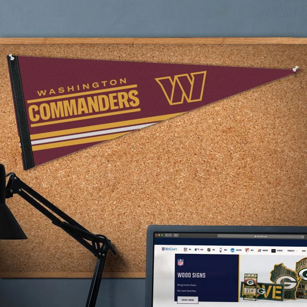 NFL Felt Pennant Commanders