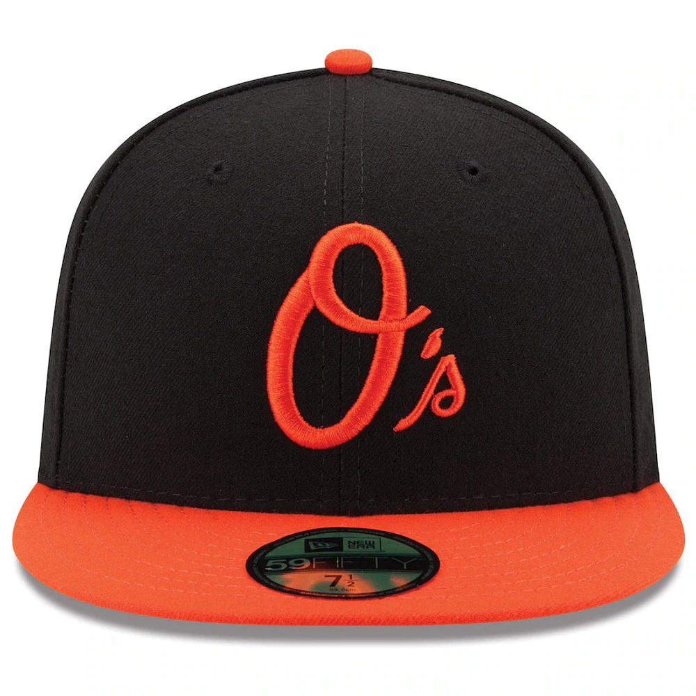 MLB Hat 5950 ACPerf Alt Orioles (Black and Orange)