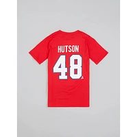 NHL Kids T-Shirt Player Lane Hutson Canadiens