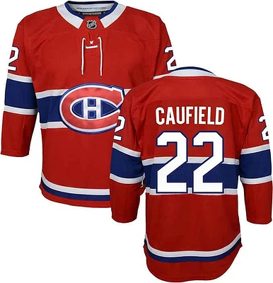 NHL Infant Player Premier Jersey Home Cole Caufield Canadiens 12-24M