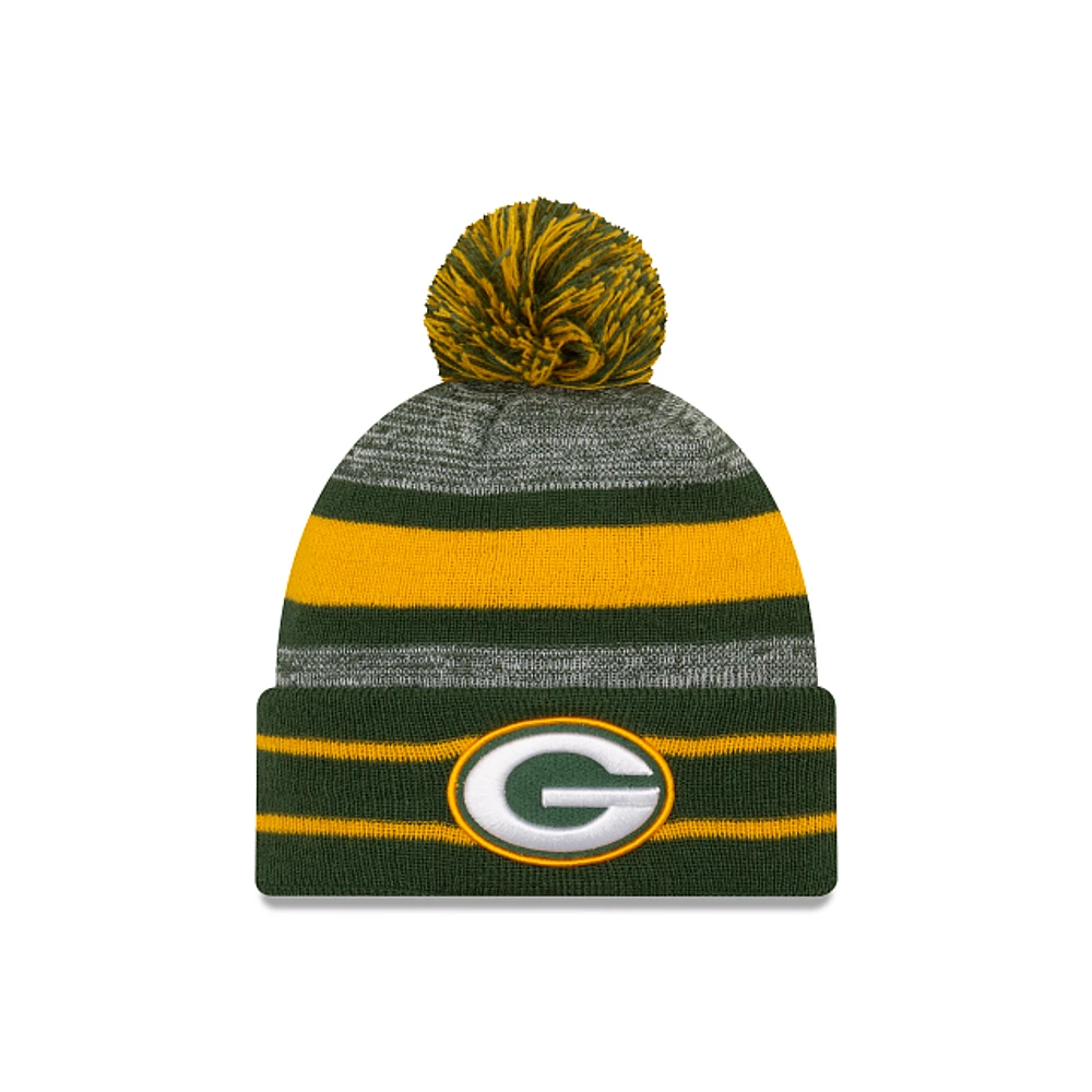 NFL Knit Hat Pom Cuff Packers