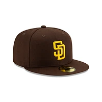 MLB Hat 5950 ACPerf Game 2020 Padres (Brown)