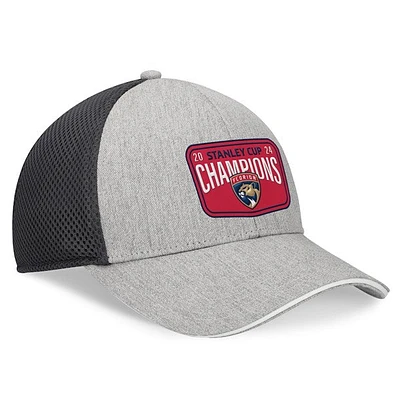 NHL Hat Stanley Cup Champions Locker Room Adjustable Trucker 2024 Panthers