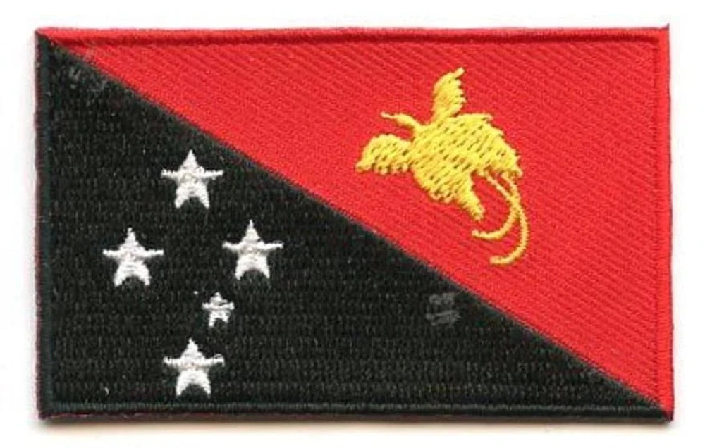 Country Patch Flag Papua New Guinea