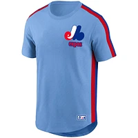 MLB Mesh T-Shirt Cooperstown Curveball Birdseye Expos
