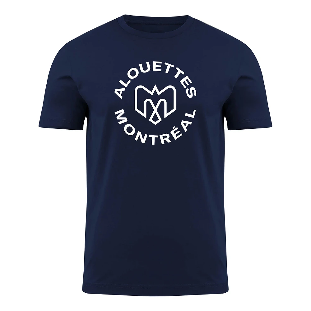 CFL T-Shirt Primary Logo w/City Name Alouettes