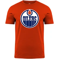 NHL T-Shirt Primary Logo Oilers (Orange)