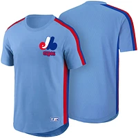 MLB Mesh T-Shirt Cooperstown Curveball Birdseye Expos